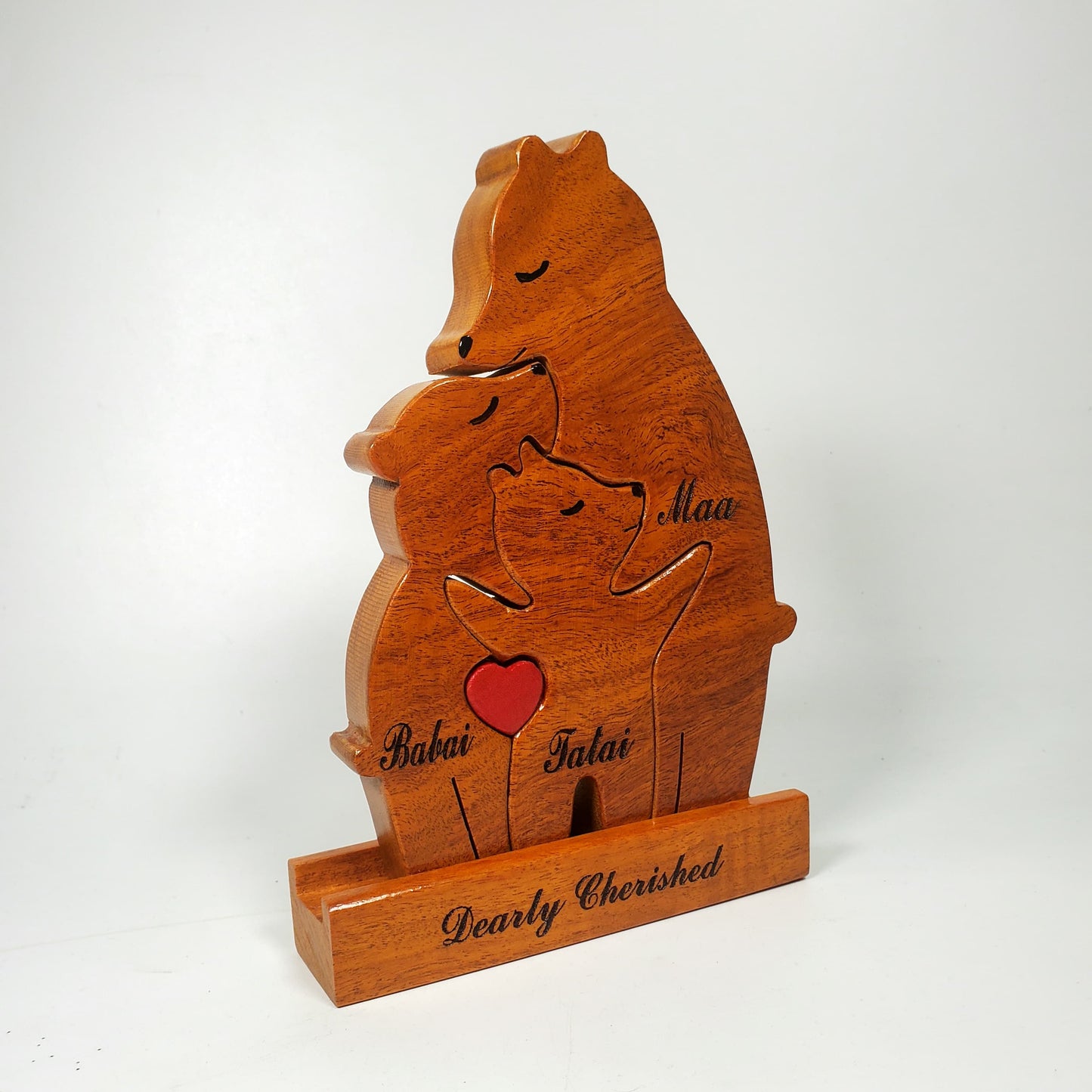 Bear family with one child(design 4)