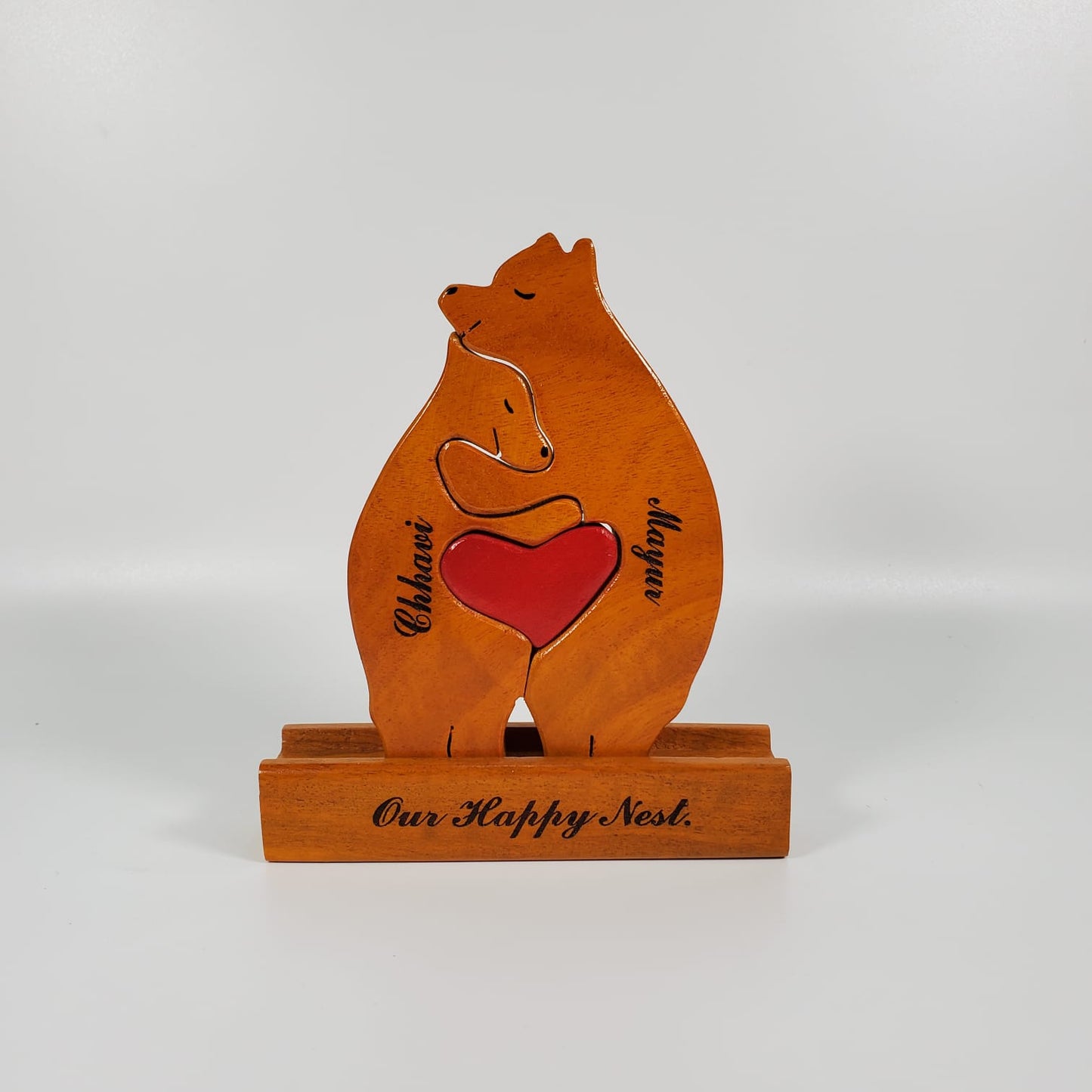 Bear couple keepsake