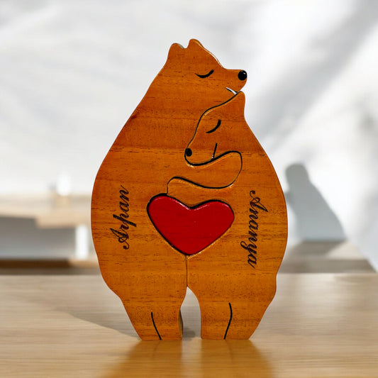 Bear couple keepsake